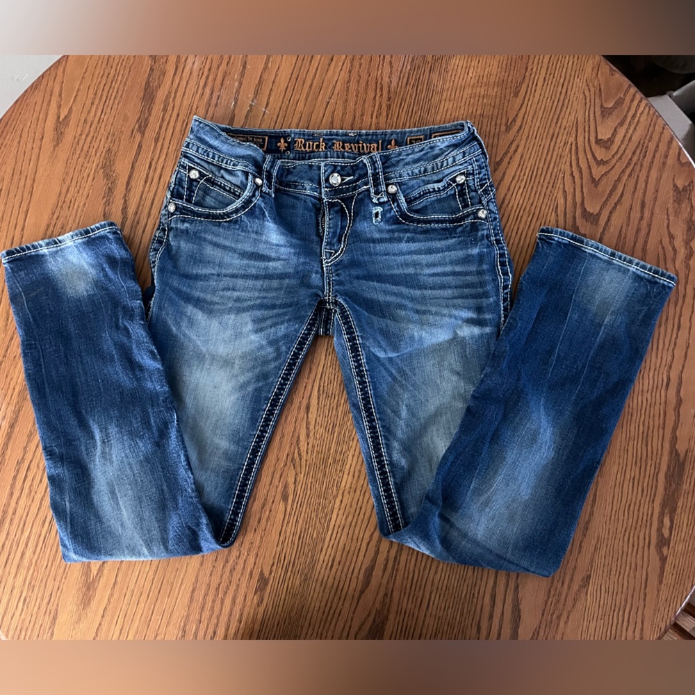 Women’s Rock Revival Jeans Scarlet Straight